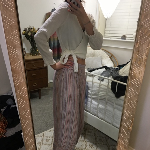 wrap around shirt - Picture 3 of 4